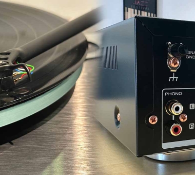 amplificatore phono integrato o esterno per vinile